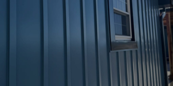 blue metal siding services