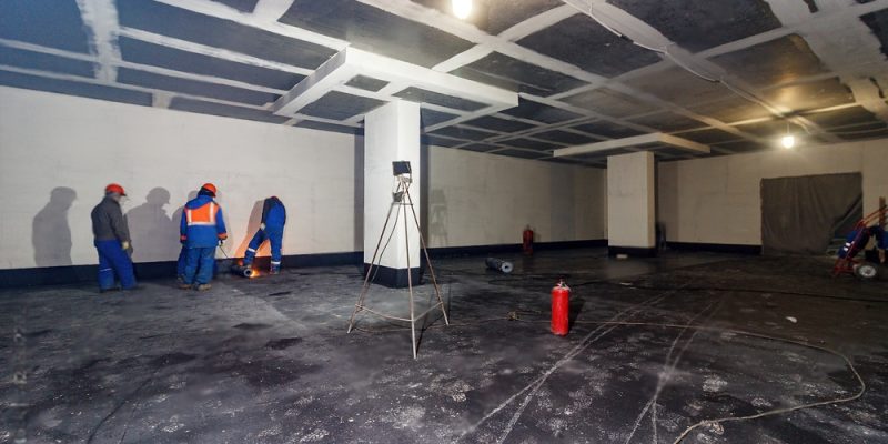 Basement waterproofing.