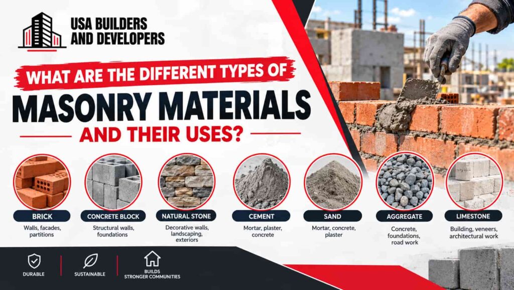masonry materials
