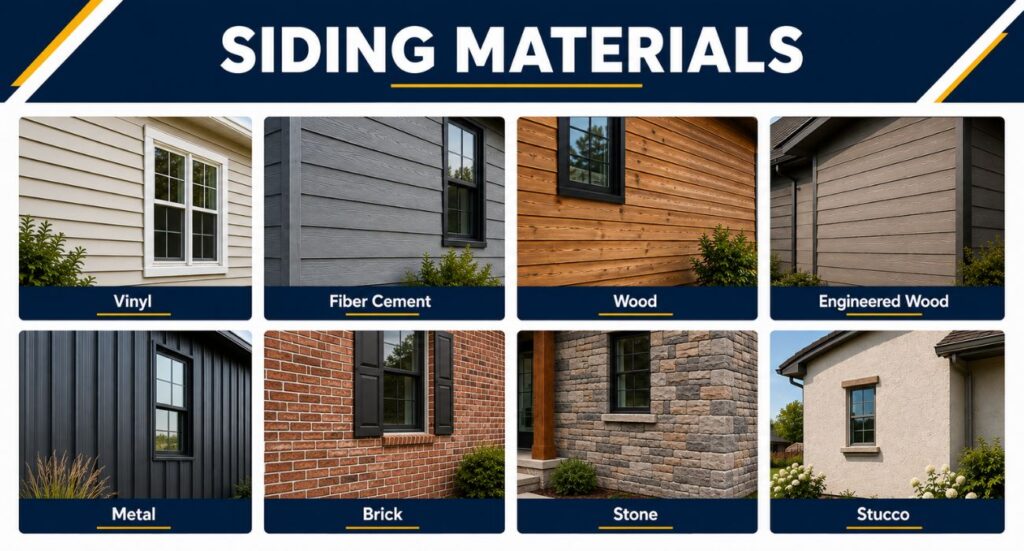 siding material in Maryland