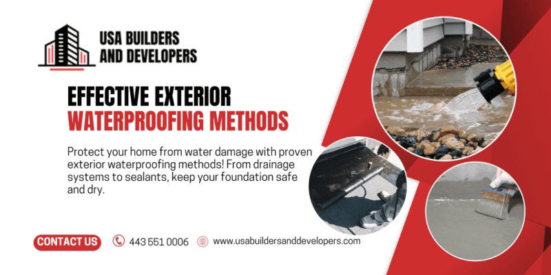 Exterior Waterproofing methods