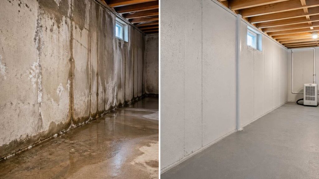 basement waterproofing comparison 