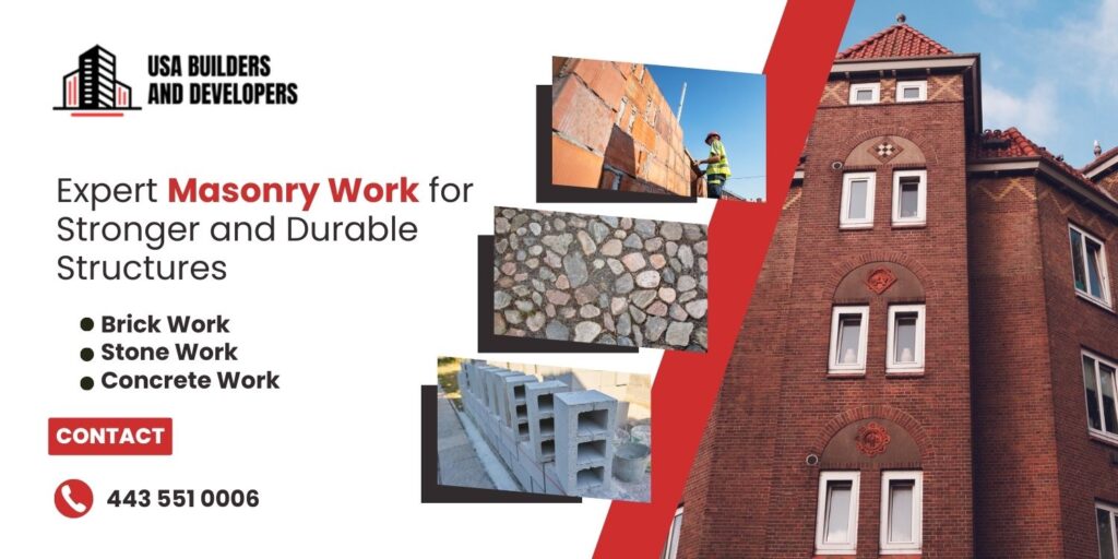 Expert Masonry Work Services in Maryland