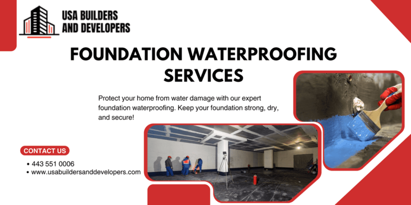 foundation waterproofing services in Maryland