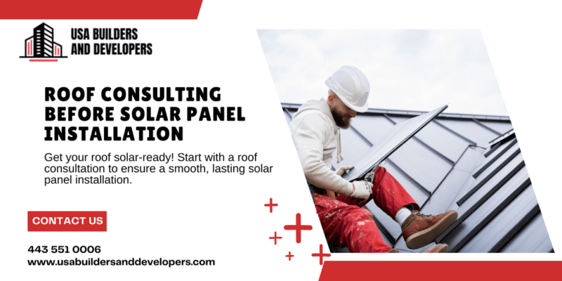 roof consulting before solar installation