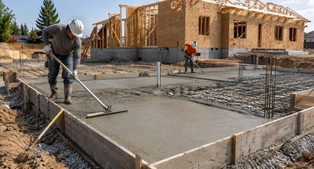concrete foundations in Maryland