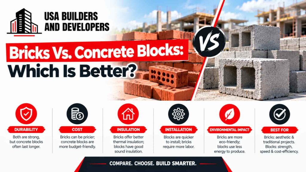bricks vs concrete blocks