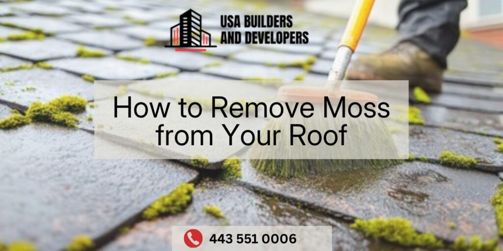 how to remove moss from your roof banner