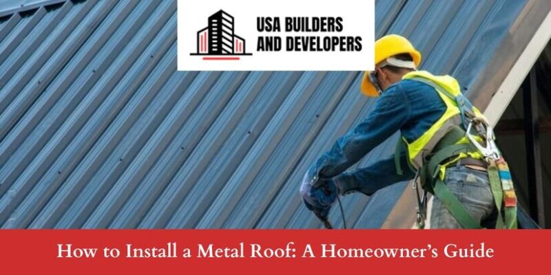 install a metal roof