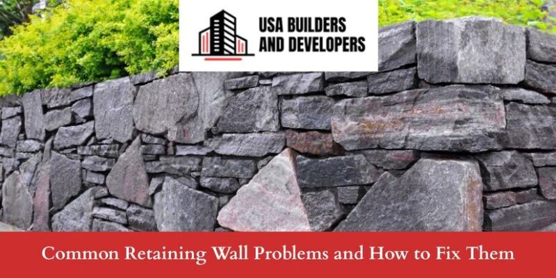 retaining wall problems
