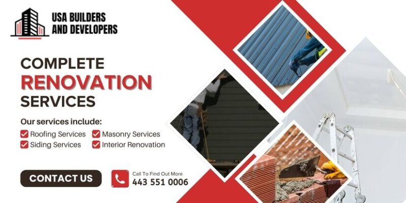 expert complete renovation services in maryland
