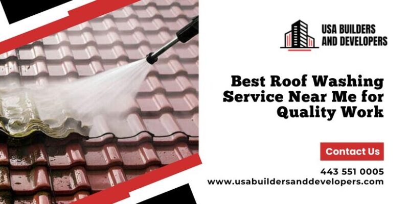 roof washing services