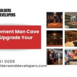 basement man cave ideas banner