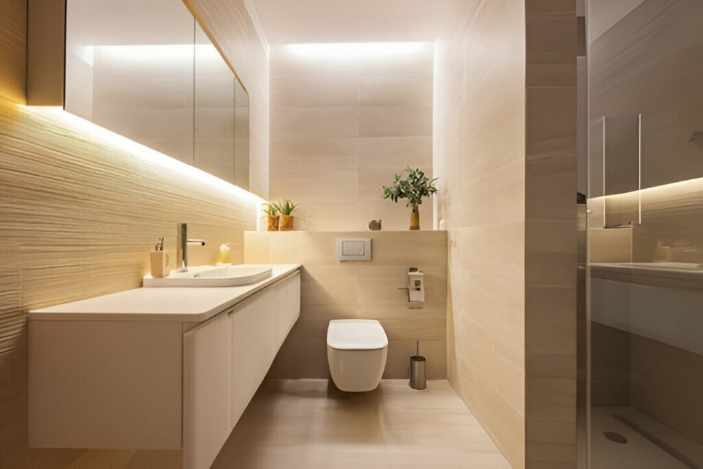bathroom cabinet painting