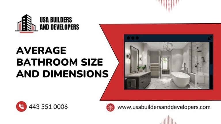Average Bathroom Size and Dimensions-A Complete Guide