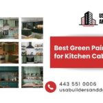 green paint colors for kitchen cabinets banner