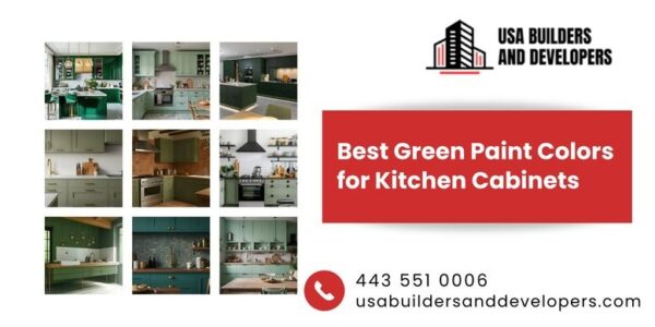 green paint colors for kitchen cabinets banner