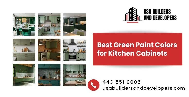 green paint colors for kitchen cabinets banner