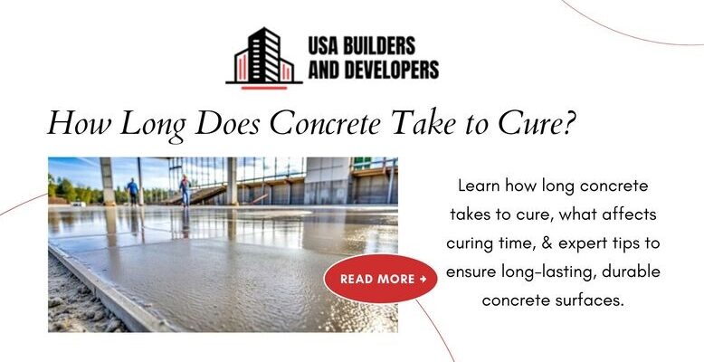 how much time concrete take to cure