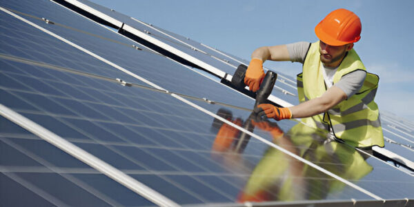 professional solar installation