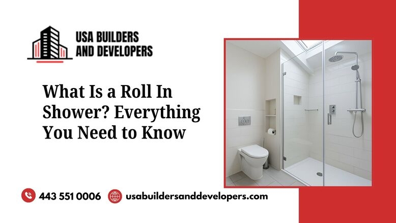 what is a roll in shower