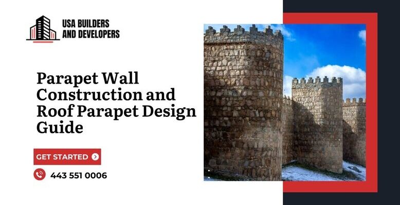 parapet wall roof parapet guide banner