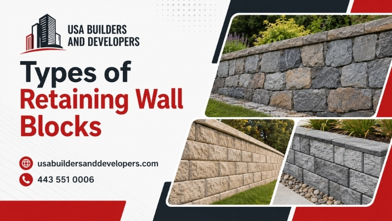 types of retaining wall blocks