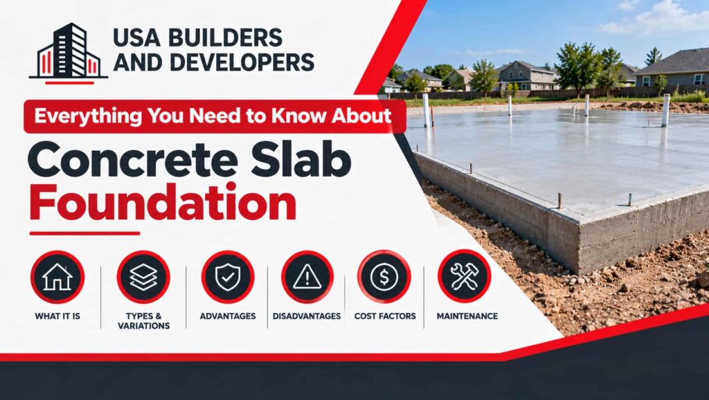 concrete slab foundation