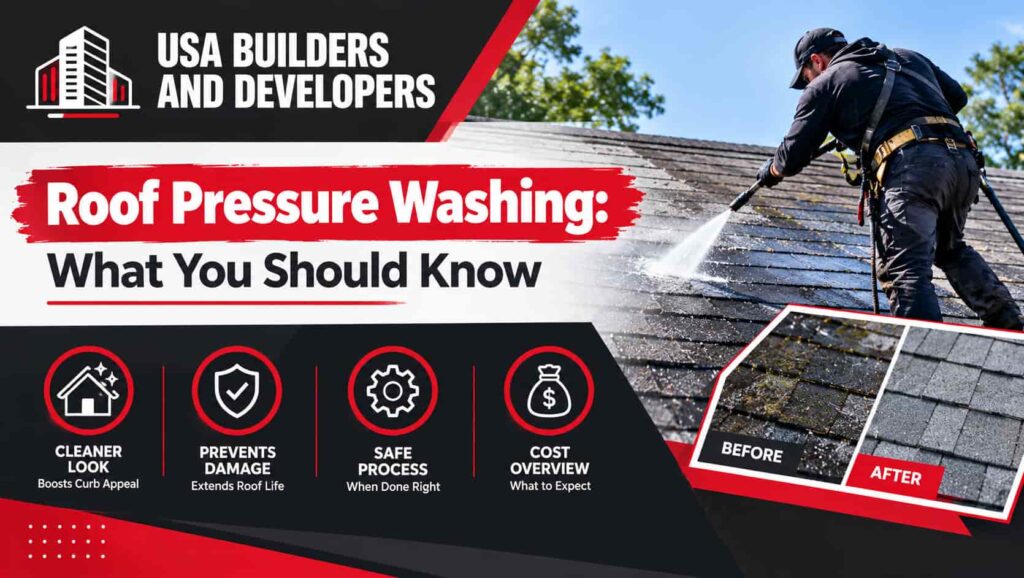 roof pressure washing