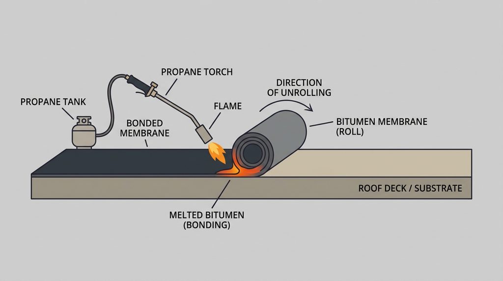 torch down roofing
