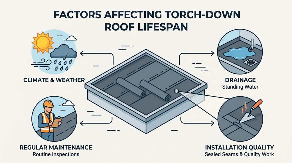 torch down roofing