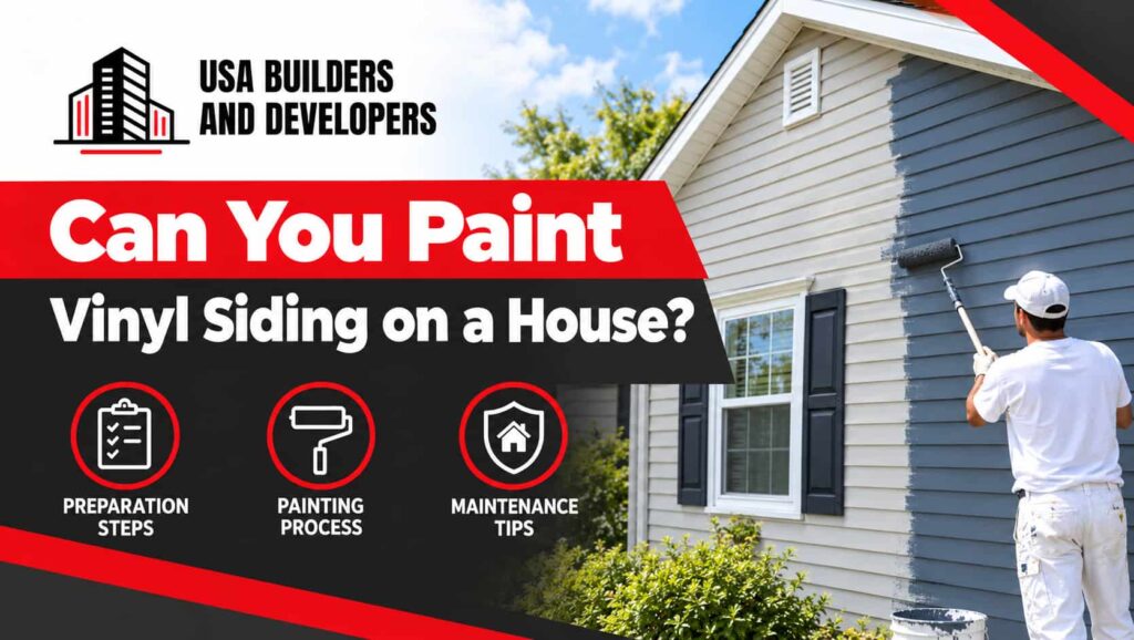 can you paint vinyl siding