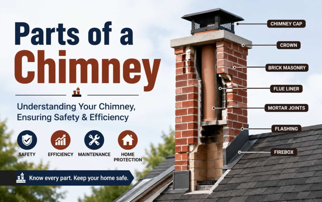 parts of a chimney
