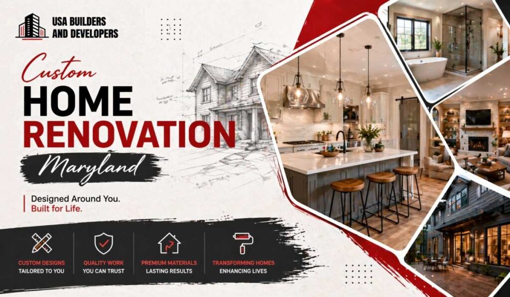 custom home renovation maryland