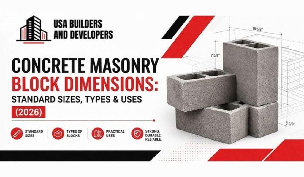 Concrete Masonry Block Dimensions Guide