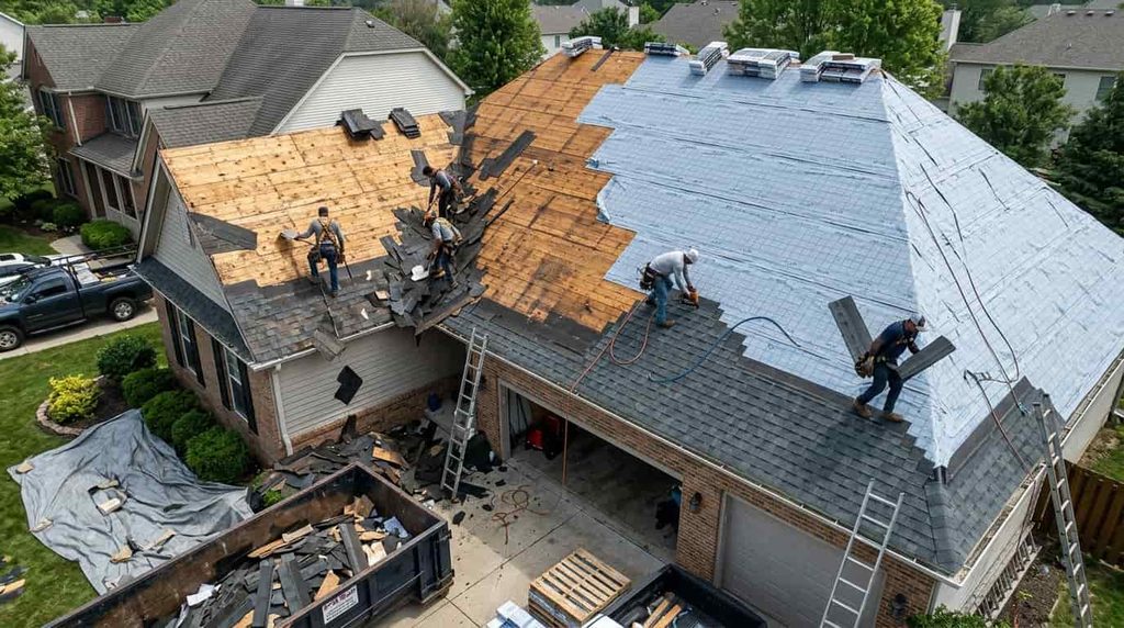 roof repair vs replacement