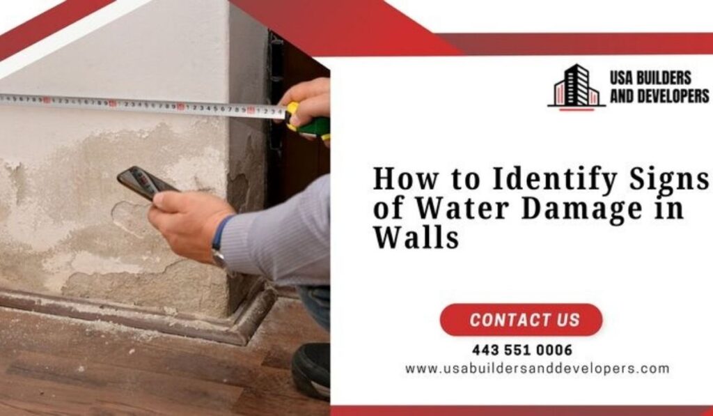 Signs of Water Damage in Walls