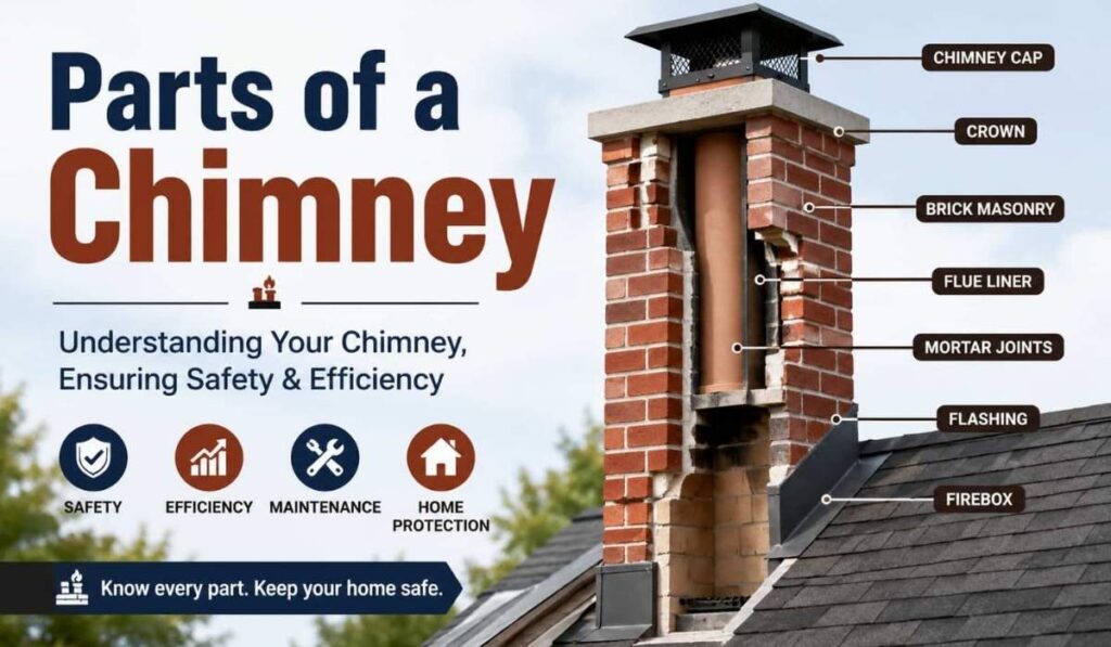 parts of a chimney
