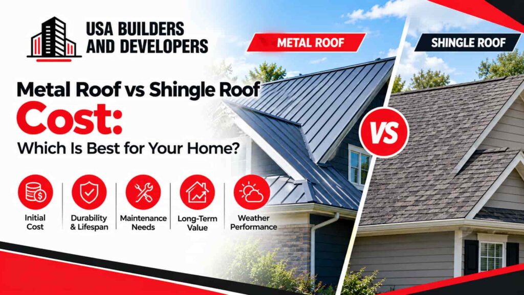 metal roof vs shingle roof