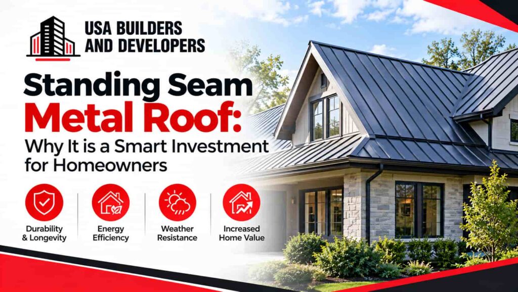 standing seam metal roof