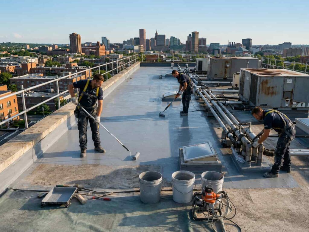 commercial roof waterproofing in baltimore maryland