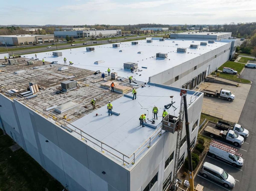 commercial roof replacement near me