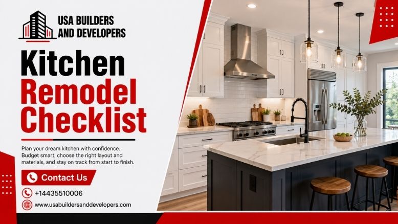 kitchen remodel checklist