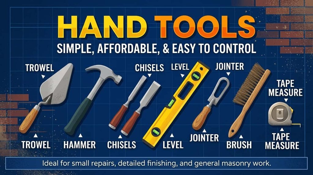 masonry tools
