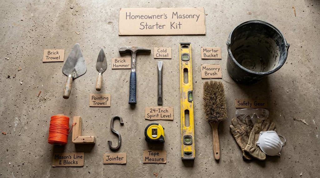 masonry tools
