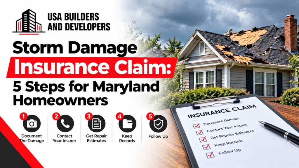 storm damage insurance claim