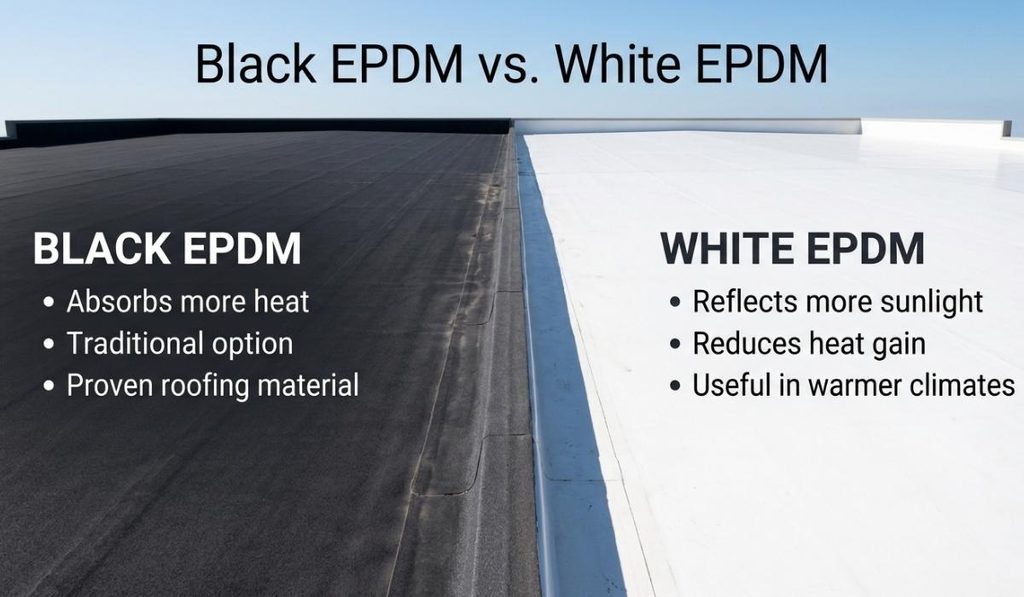 EPDM roofing material