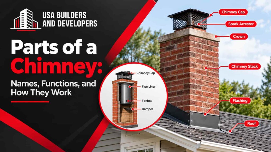 parts of a chimney