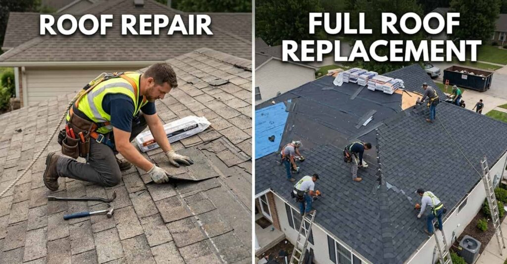 roof repair and replacement