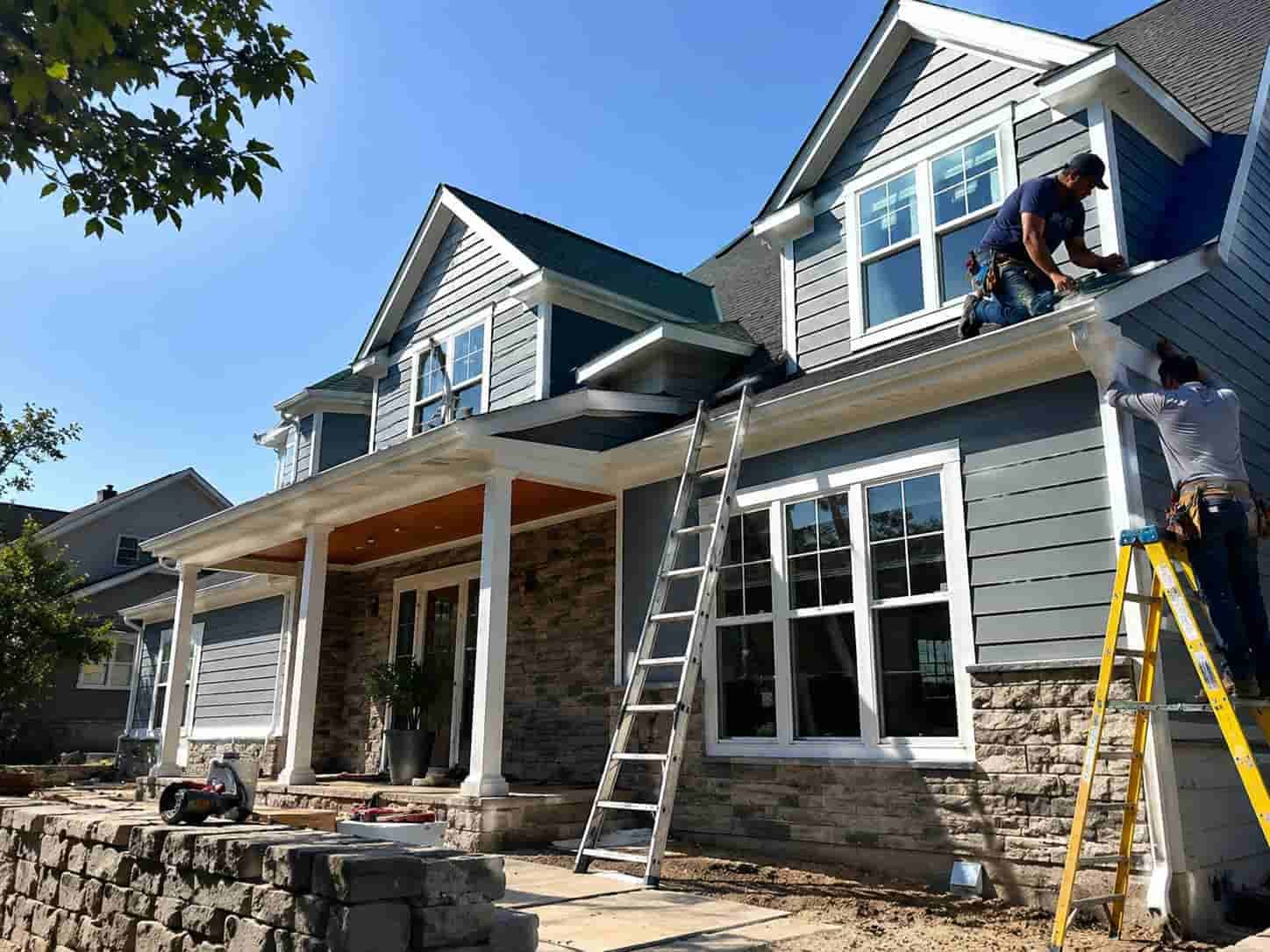 General Contractor Working on Home Remodeling